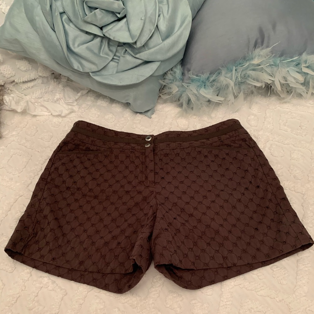 WHBM Women’s Eyelet Shorts